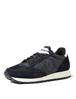 Buty sportowe męskie - Saucony Męskie buty Jazz Original Vintage Sneaker, czarny - Czarny Black 9-37 eu - grafika 1