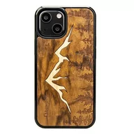 Etui i futerały do telefonów - Bewood Drewniane Etui do iPhone 13 Mini (Góry Imbuia) BWD08769 - miniaturka - grafika 1