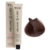 Farby do włosów i szampony koloryzujące - Tahe Organic Care, organiczna farba do włosów bez amoniaku, 6.67, 100ml - miniaturka - grafika 1