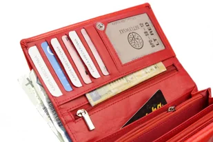 Portfel Damski Skórzany BETLEWSKI (PL) Długi Z Suwakiem Skóra Naturalna BPD-SB-12 RFID - Portfele Portfel Damski Skórzany BETLEWSKI (PL) Długi Z Suwakiem Skóra Naturalna BPD-SB-12 RFID - Portfele - miniaturka - grafika 7