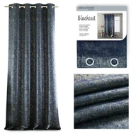 Zasłony - Amelia Home Zasłona Blackout 140x250 /AH/BL/CA/E/ST/1425 - miniaturka - grafika 1