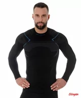 Bluzy sportowe męskie - Bluza termoaktywna Brubeck LS13040A męska thermo - miniaturka - grafika 1
