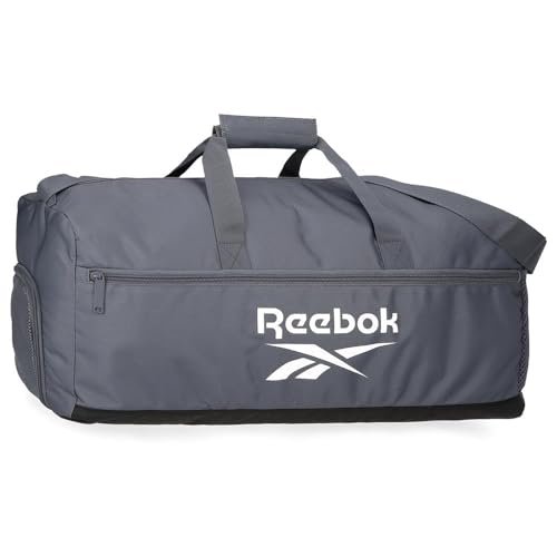 Reebok Torba podróżna Ashland szara 55x25x25 cm poliester 34,38 l by Joumma Bags