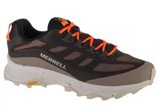 Buty sportowe męskie - Buty Merrell Moab Speed M J067715 szare - grafika 1