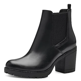 MARCO TOZZI Damskie 2-25414-41 Chelsea, czarny, 40 EU - Moda i Uroda OUTLET - miniaturka - grafika 1