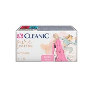 Tampony - Cleanic Pure Cotton tampony Mini 16 sztuk - miniaturka - grafika 1