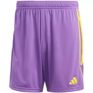 Spodenki męskie - Spodenki męskie adidas Tiro 23 League fioletowe IB8089-XXL - miniaturka - grafika 1