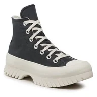 Trampki damskie - Trampki Converse - Ctas Lugged 2.0 Hi A01368C Dk Smoke Grey/Black/Egret - miniaturka - grafika 1