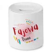 Skarbonki - Skarbonka 330 ml Dla Anastazji Córki Dziecka z Nadrukiem ze Zdjęciem + Opakowanie na prezent (wzór 03) - miniaturka - grafika 1