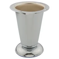 Zawiasy, okucia i inne akcesoria - Noga meblowa D-780 chrom STAHL - miniaturka - grafika 1