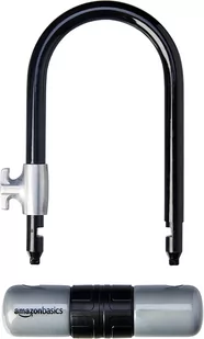 Zapięcie rowerowe Amazon Basic D-Lock z linkami - Zabezpieczenia do roweru - miniaturka - grafika 3