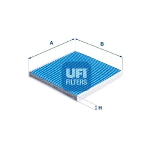 Filtr, wentylacja przestrzeni pasażerskiej UFI Filtry 34.269.00 - Filtry kabinowe - miniaturka - grafika 1