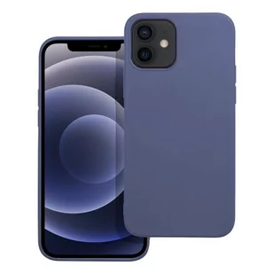 OEM Futerał matt do iphone 12 / 12 pro niebieski - Etui i futerały do telefonów - miniaturka - grafika 1
