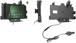 Uchwyt do Samsung Galaxy Tab Active 5 SM-X300/SM-X306B z ładowarką oraz USB-HOST + Blokada kluczykowa - Uchwyty samochodowe do telefonów - miniaturka - grafika 1