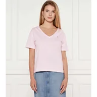 Koszulki i topy damskie - Tommy Hilfiger T-shirt Regular Fit - miniaturka - grafika 1