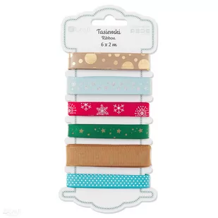 Tasiemki, lovable christmas, 6 x 2m - Scrapbooking - miniaturka - grafika 1