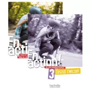 Pakiet: En action! 3. Podręcznik wieloletni + Zeszyt ćwiczeń do szkół ponadpodstawowych - Książki do nauki języka angielskiego Pakiet: En action! 3. Podręcznik wieloletni + Zeszyt ćwiczeń do szkół ponadpodstawowych - Książki do nauki języka angielskiego - miniaturka - grafika 1