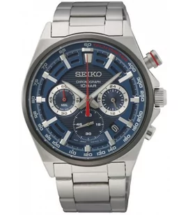 Zegarek ZEGAREK MĘSKI SEIKO SSB407P1 - Zegarki męskie - miniaturka - grafika 1