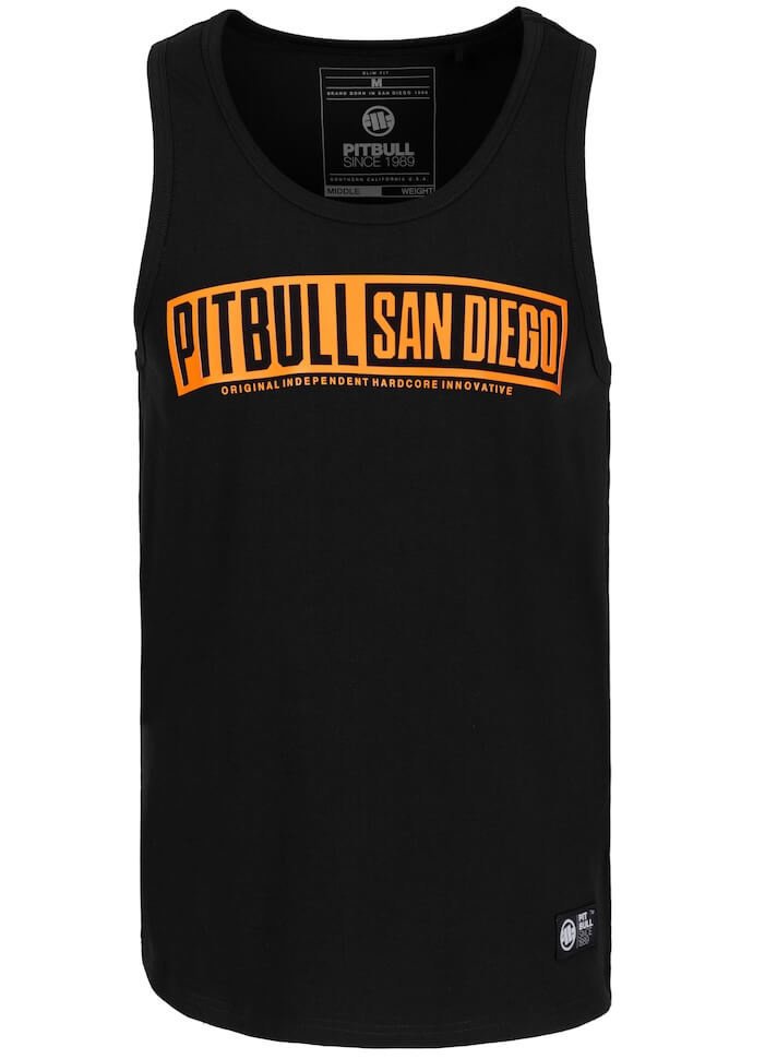 Tank top PIT BULL SLIM FIT EIGHTY NINE DOG czarny-M