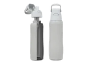 Shakery i bidony sportowe - Termiczna butelka filtrująca DAFI SOLID Steel COLD Perłowy - miniaturka - grafika 1
