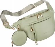 Torebki damskie - Rovicky Saszetka damska ze skóry ekologicznej - Rovicky NoSize - miniaturka - grafika 1