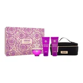 Zestawy perfum damskich - Versace Pour Femme Dylan Purple Zestaw woda perfumowana 100 ml + żel pod prysznic 100 ml + mleczko do ciała 100 ml + kosmetyczka - miniaturka - grafika 1