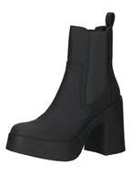 Botki damskie - Steve Madden Sztyblety w kolorze czarnym - miniaturka - grafika 1