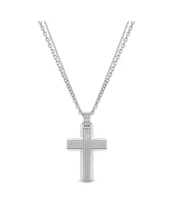 Biżuteria POLICE PEAGN0001102. Naszyjnik, Kolor szary. Mężczyzna. - Naszyjniki - miniaturka - grafika 1