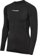 Koszulki męskie - Koszulka z długim rękawem sportowa Hummel BL PERFORMANCE TEE 225511 r. S - miniaturka - grafika 1