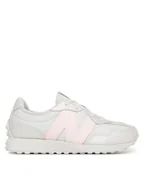 Buty dla dziewczynek - New Balance Sneakersy GS327WP Szary - miniaturka - grafika 1