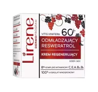 Kremy do twarzy - Lirene ODMŁADZAJĄCY RESWERATROL KREM DO TWARZY 60+ 50ML 5900717766419 - miniaturka - grafika 1