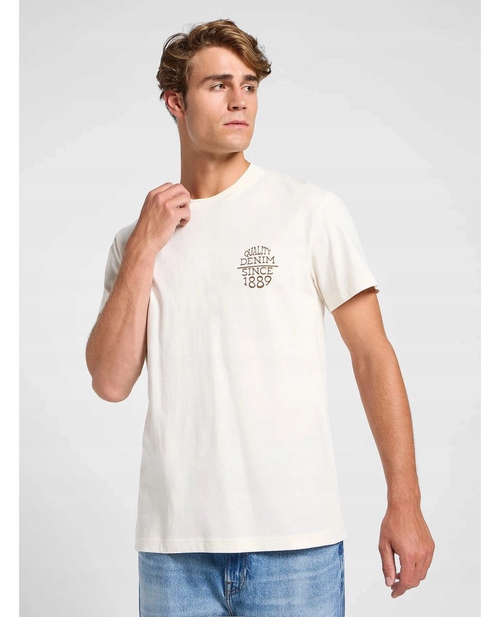 LEE RELAXED TEE ECRU 112364544 L