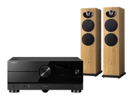 Zestawy stereo - Yamaha RX-A4A (czarny) + Majik 140 (dąb) - miniaturka - grafika 1