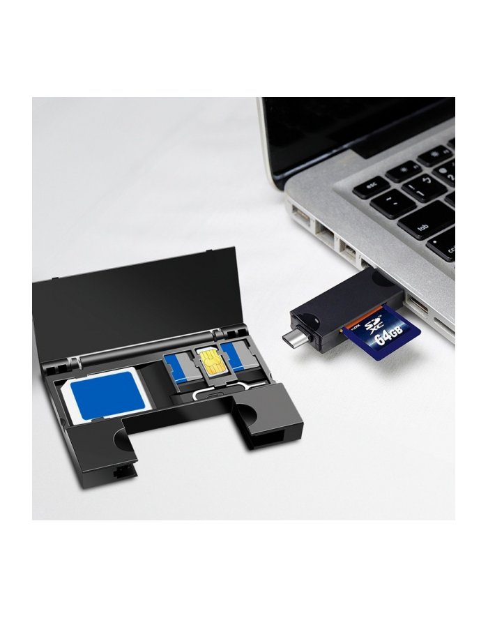 logilink Czytnik kart USB3.2 Gen 1, SD/microSD CR0049