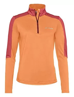 Swetry damskie - VAUDE Damski sweter Livigno Halfzip II - grafika 1