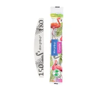 Akcesoria do paznokci - ABA GROUP PILNIK SLIM PÓŁKSIĘŻYC 150/180 PAKIET FOLIA - miniaturka - grafika 1