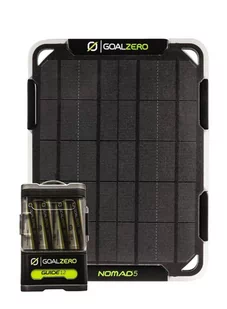 Zestaw solarny Goal Zero Nomad 5 z Guide 12 Plus - Powerbanki - miniaturka - grafika 1