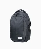 Plecaki - PUCCINI Czarny plecak z kieszeniami - Puccini - miniaturka - grafika 1