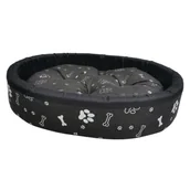 Legowiska dla psów - Legowisko niskie S ciemnoszare - miniaturka - grafika 1