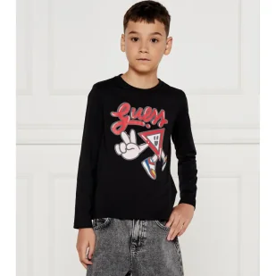 Guess Longsleeve | Regular Fit - Koszulki dla chłopców - miniaturka - grafika 1