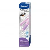 Przybory szkolne - Pióro wieczne Pelikano Structure P480 M różowy - miniaturka - grafika 1