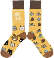 Skarpety termoaktywne - Skarpetki - Koci tata rozm. 37/41 - miniaturka - grafika 1