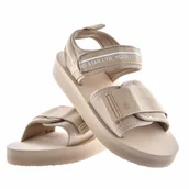 Sandały damskie - Sandały damskie sportowe BIG STAR LL274787 beż - miniaturka - grafika 1