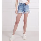 Spodenki damskie - Gaëlle Paris Szorty | Regular Fit - miniaturka - grafika 1