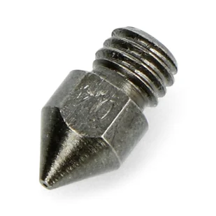 Dysza 0,4mm MK8 - filament 1,75mm - stal hartowana - Filamenty i akcesoria do drukarek 3D - miniaturka - grafika 1