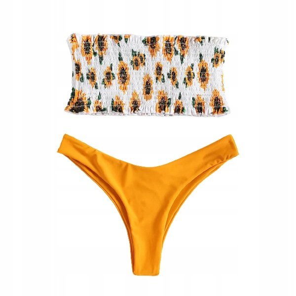 Opal anie Bikini Bandeau Dwuczęściowy S