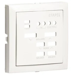 EFAPEL BASE ELEMENT CENTRALNY DO STEROWNIKA DŹWIĘKU MONO Z RADIEM BIAŁY 90703 TBR - Sterowniki i przekaźniki - miniaturka - grafika 1