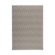 Dywany zewnętrzne - Dywan zewnętrzny Patio czarno-biały 160 x 230 cm - miniaturka - grafika 1