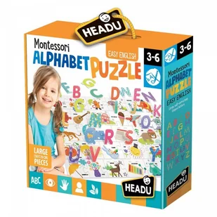 Russell Puzzle do nauki alfabetu HEADU RK_1859986 - Puzzle - miniaturka - grafika 2