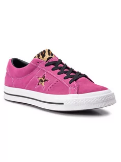 Majtki męskie - Converse Tenisówki One Star Ox 163243C Różowy - grafika 1